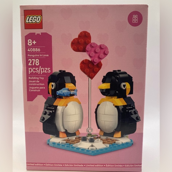 LEGO Penguin Pair and field flower 40886 30701 - Picture 3 of 7